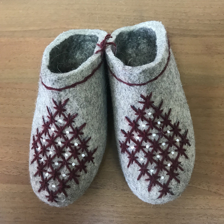 Тапки сабо женские, модель 056